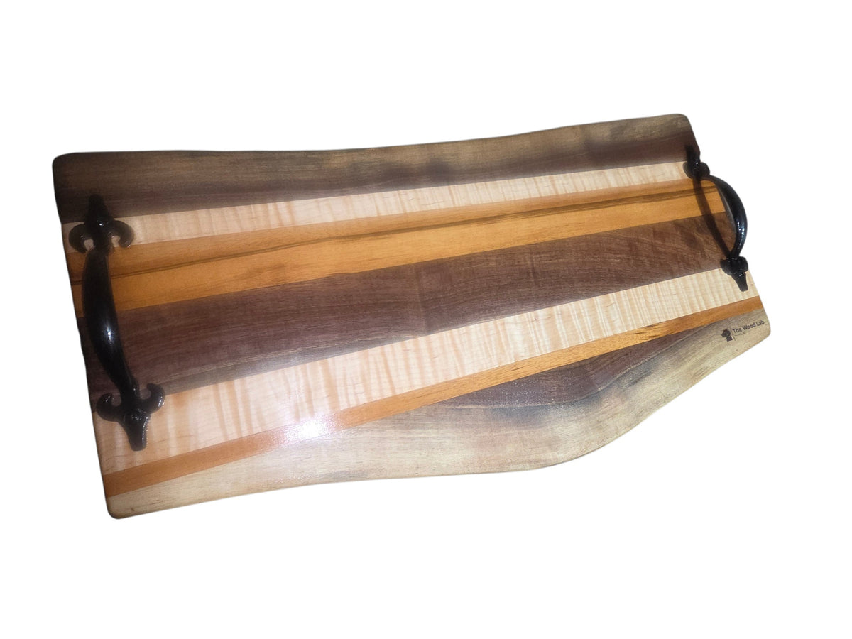 Live Edge Handled Charcuterie Board #3010
