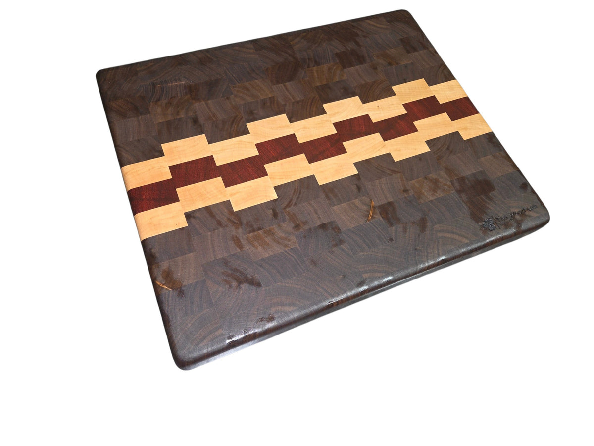 Medium Patterned Endgrain Cutting Board #2974
