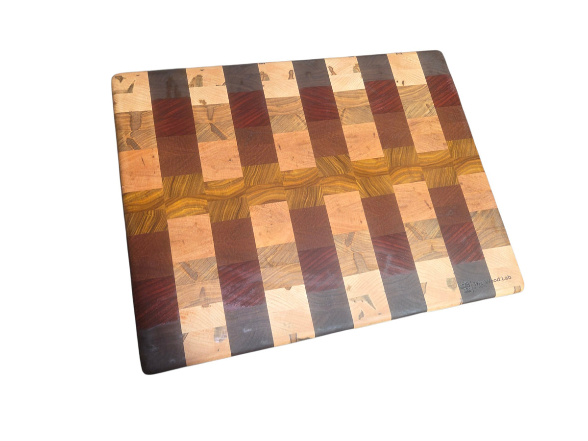 Patterned Endgrain Cutting Board #2914