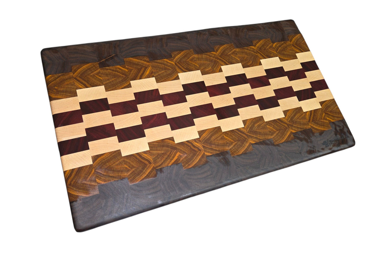 Patterned Endgrain Cutting Board #2972