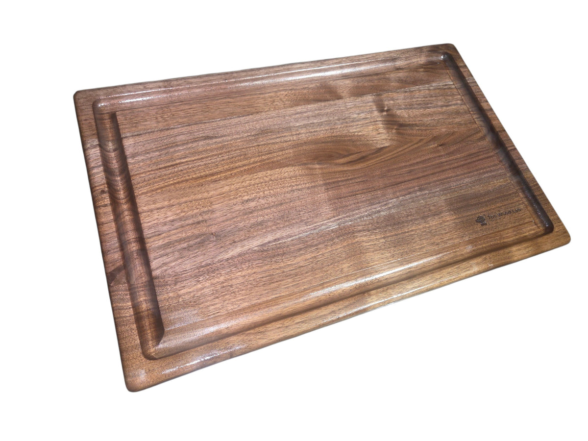 Medium Walnut Juice Groove Cutting Board #2993