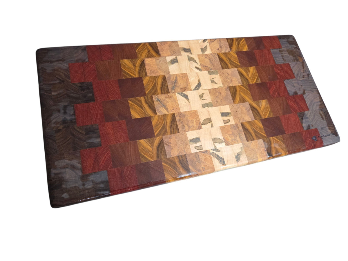 Flannel Endgrain Cutting Board #2995