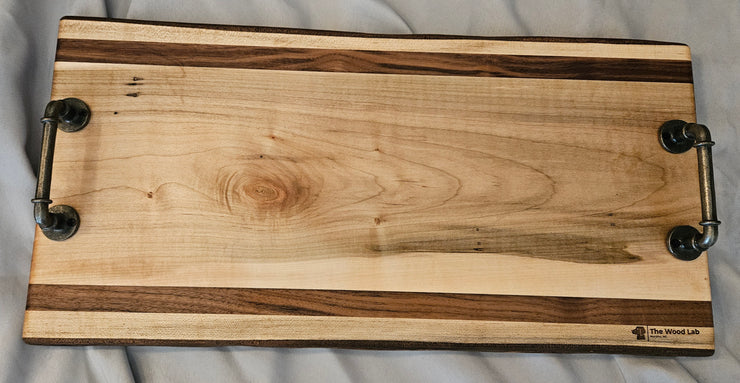 Live Edge Handled Tray 0712