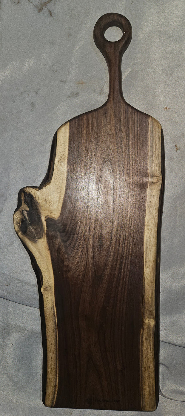 Walnut Live Edge Charcuterie Board 0779