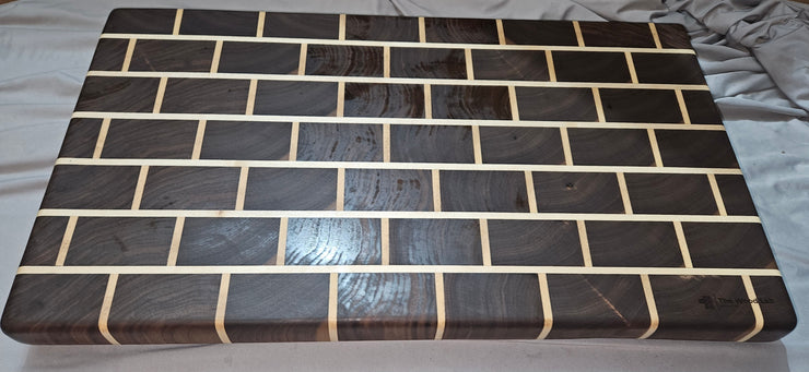 Brick and Mortar End Grain Block 0832