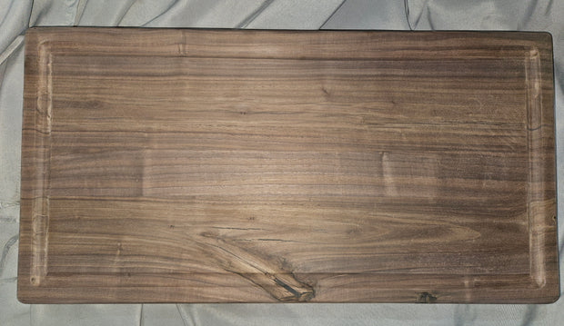 Walnut Juice Groove Cutting Board 0875