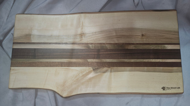 Medium Live Edge Cutting Board 0876