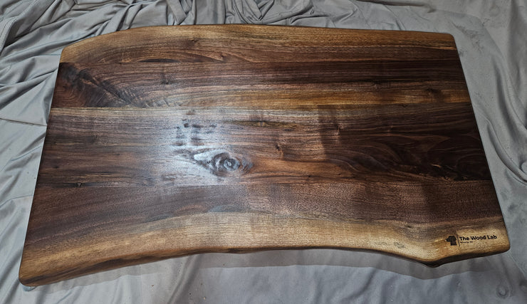 Live Edge Walnut Block 0952