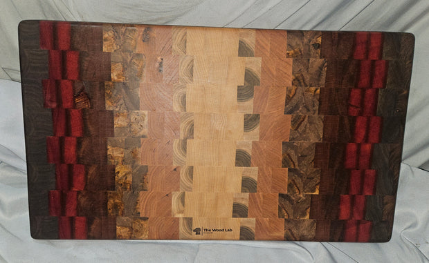 Gradient Style Endgrain Cutting Board 0959