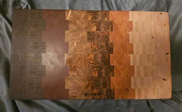 Gradient Endgrain Cutting Board 1063