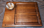 Walnut Carnivore Dinner Plate/Cutting Board 1079