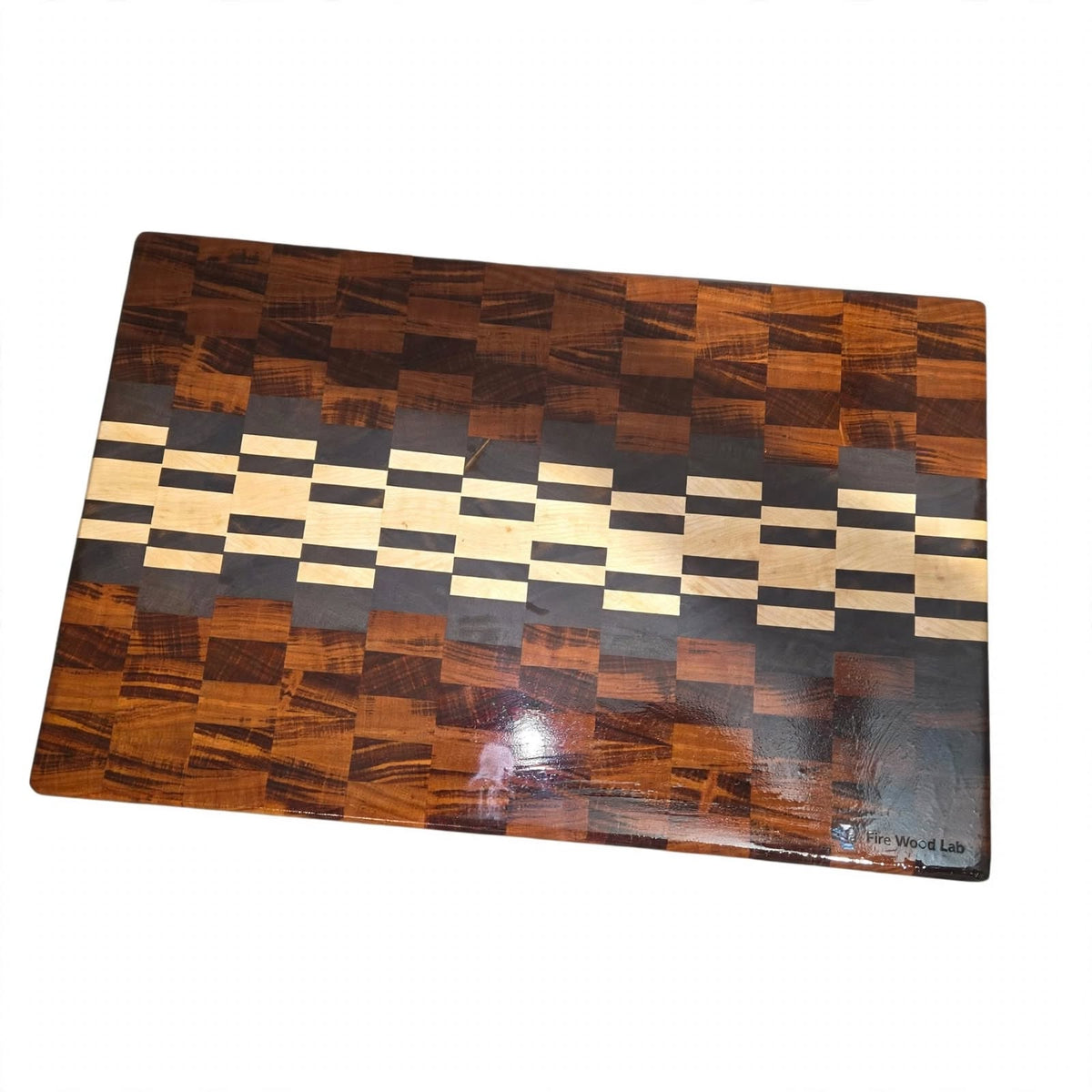Tigerwood Endgrain Cutting Board #2864