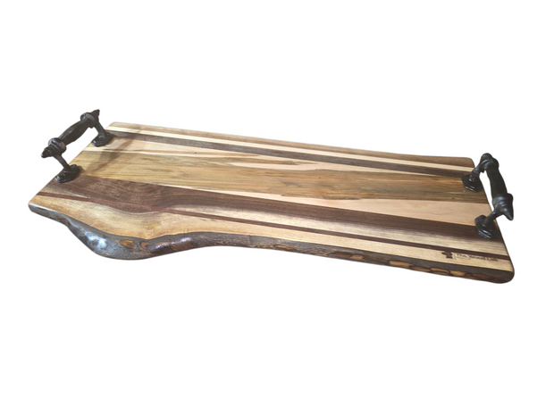 Live Edge Handled Charcuterie Board 1562