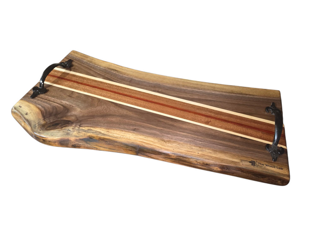 Live Edge Handled Charcuterie Board 1247