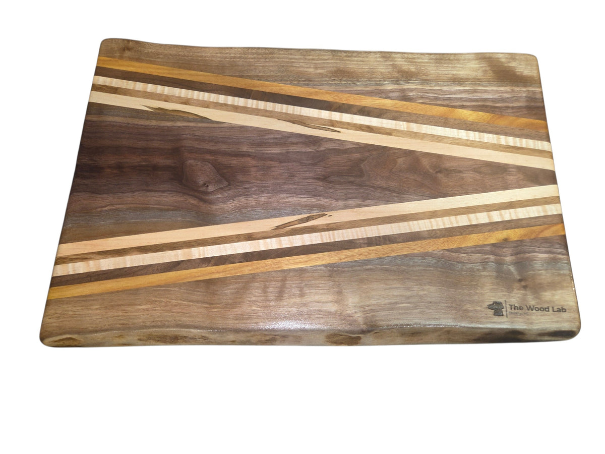 Angular Live Edge Cutting Board #2808