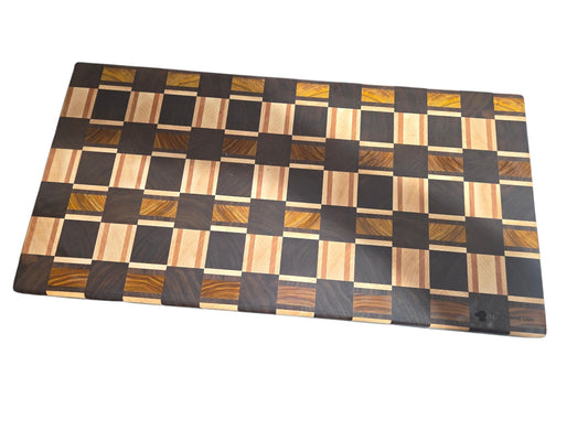 Basket Weave Endgrain Cutting Board #2745