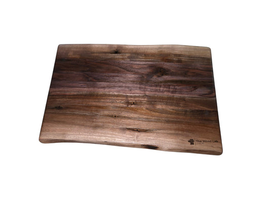 Walnut Live Edge Cutting Board #2729