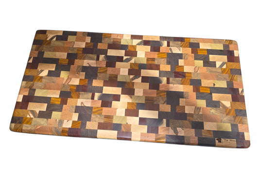 Mosaic Endgrain Cutting Board #2744