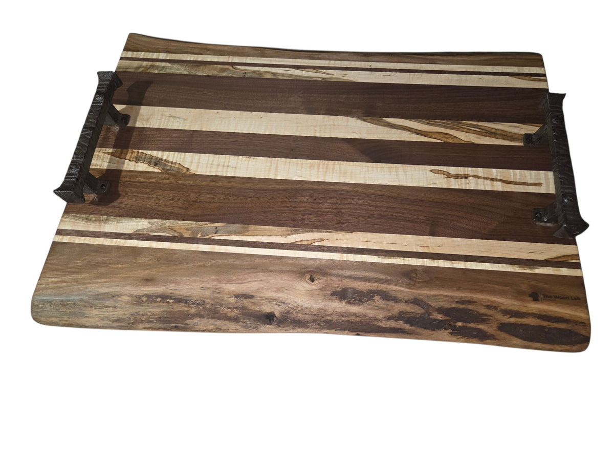 XL Live Edge Handled Charcuterie Board #2770