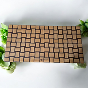 Basket Weave Endgrain Cutting Board 1122