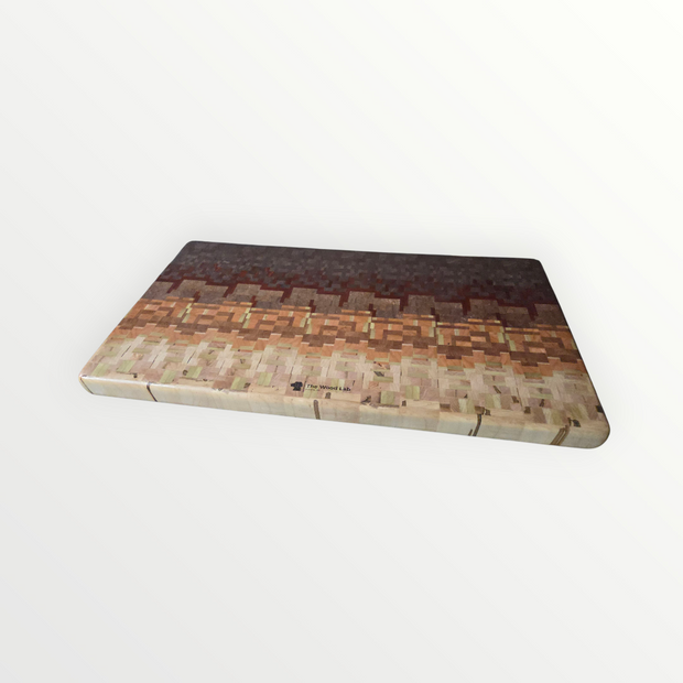 Chaotic Gradient Endgrain Cutting Board 1687