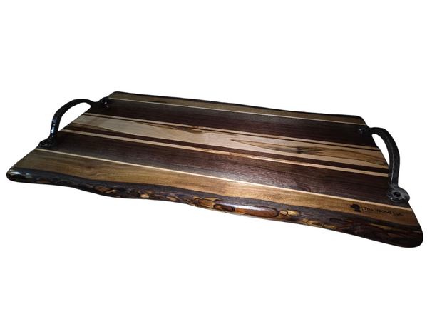 Live Edge Handled Charcuterie Board 1673