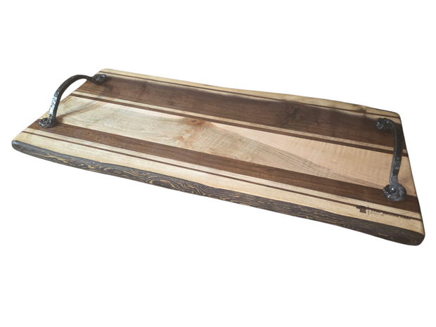 Handled Live Edge Charcuterie Board 1559