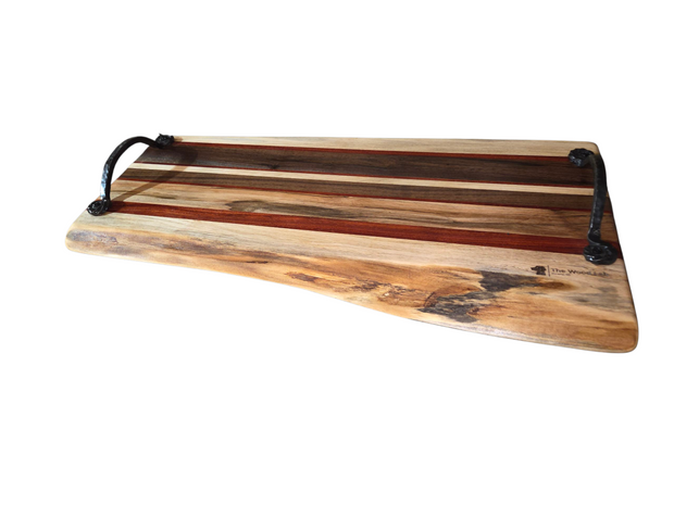 Live Edge Handled Charcuterie Board 1655