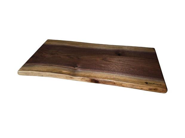 Solid Large Walnut Live Edge Block 1322