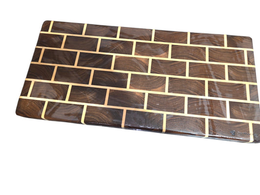 Brick and Mortar Endgrain Cutting Board #2841