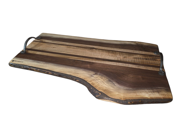 XL Live Edge Handled Charcuterie Board 1552