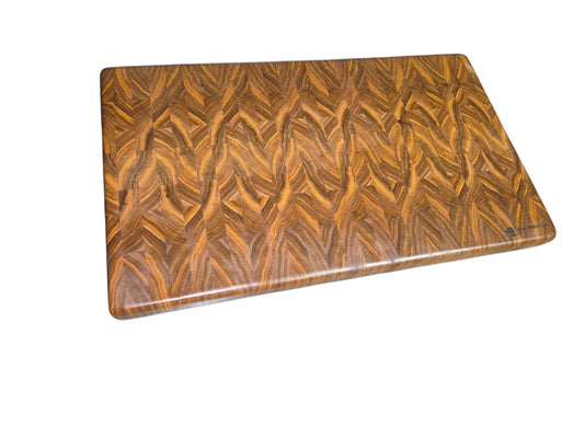 Canarywood Endgrain Cutting Board #2970