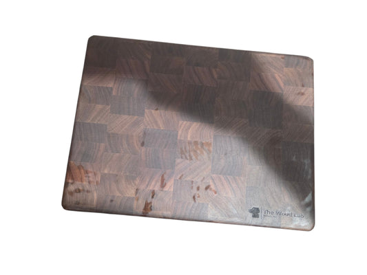 Small Walnut Endgrain Cutting Board #2906