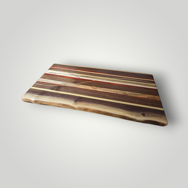 Live Edge Woven Cutting Board 1789