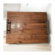 XL Walnut Stove Top Board 0992