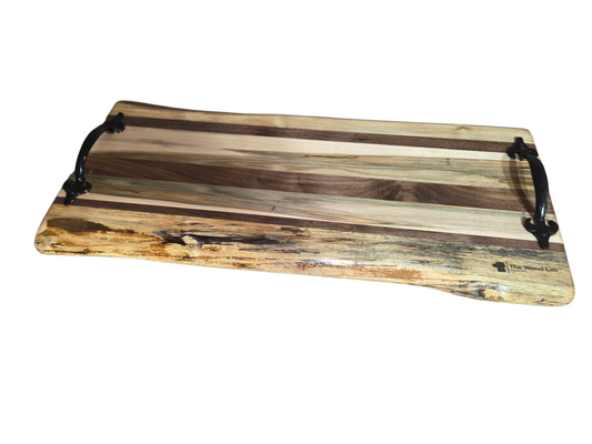 Live Edge Handled Cutting Board #2158