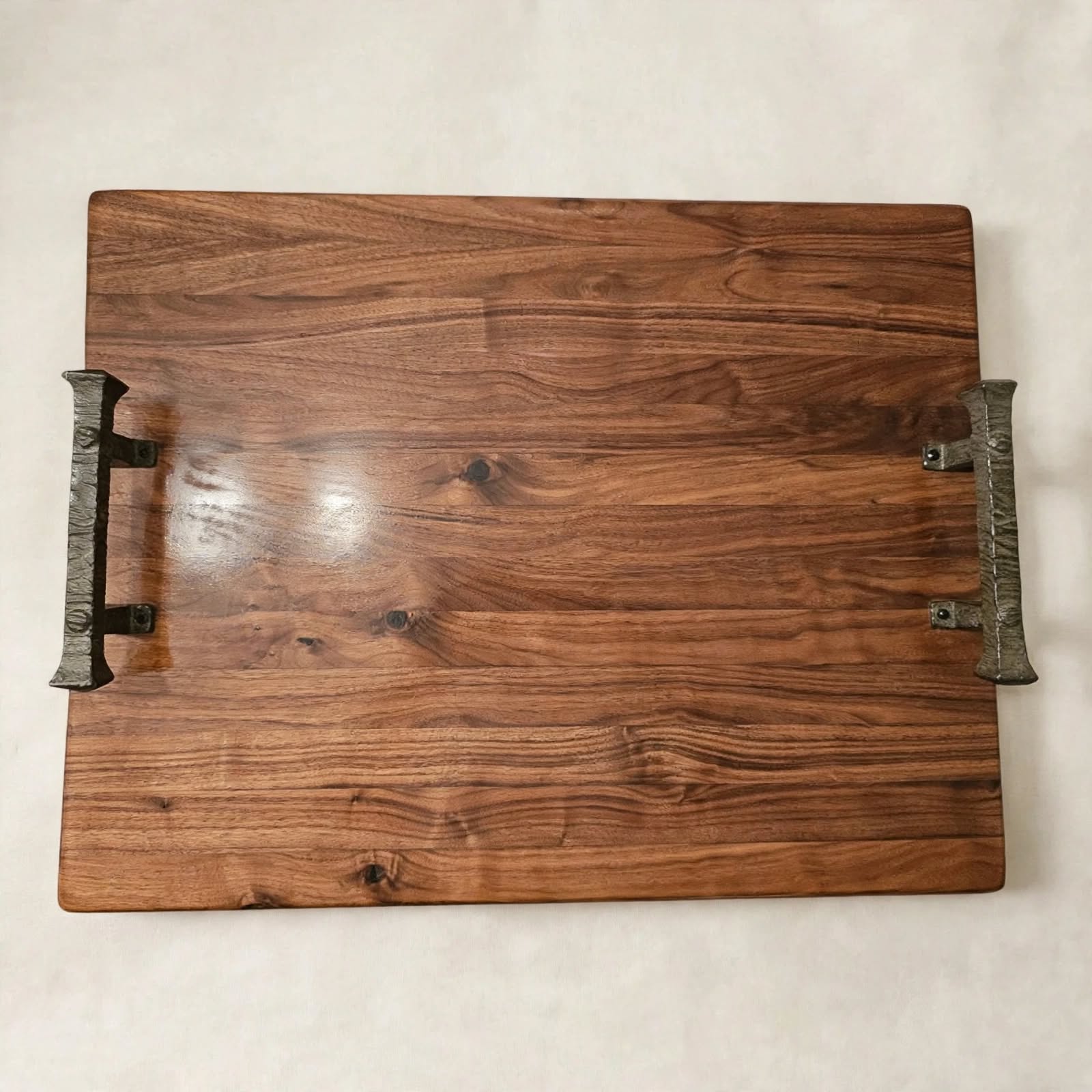 XL Walnut Stove Top Cutting Board