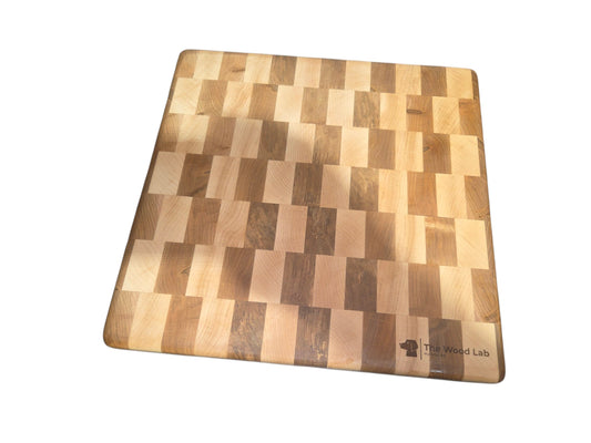 Square Maple 🍁 Endgrain Cutting Board #2916