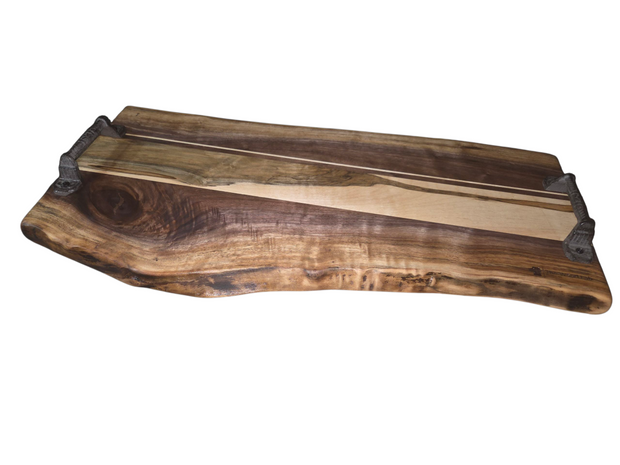 Live Edge Handled Charcuterie Board 1560