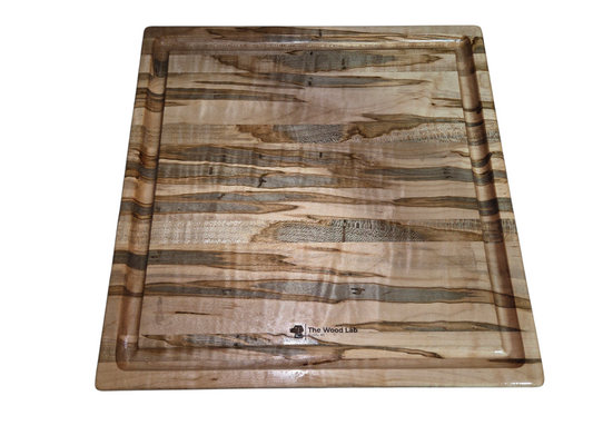 Square Maple 🍁 Juice Groove Cutting Board #2512