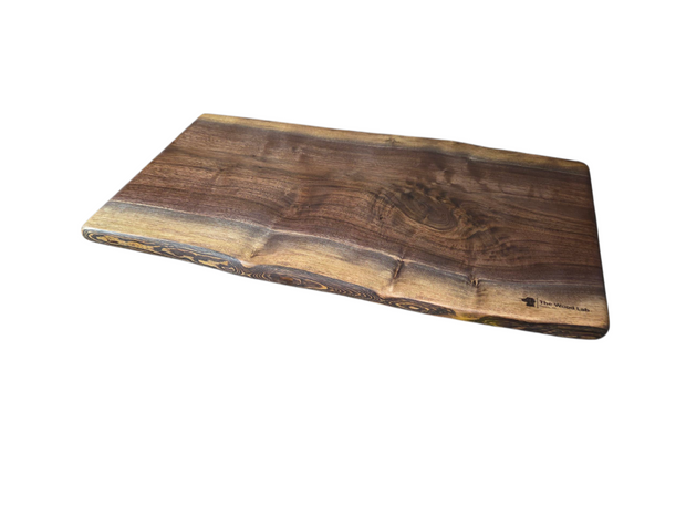 Walnut Live Edge Cutting Block 1567