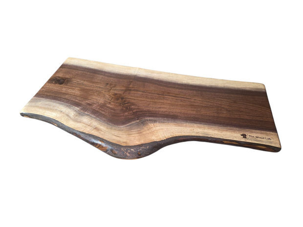 Live Edge Walnut Cutting Block 1570