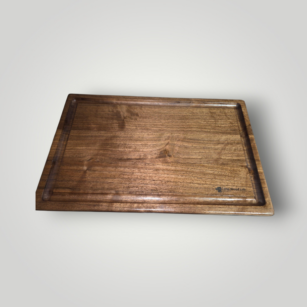 Medium Walnut Juice Groove Cutting Board 1833X
