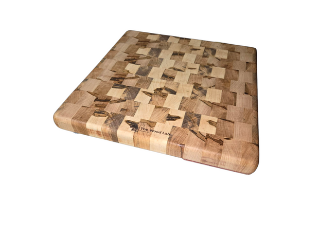 Medium Maple 🍁 Endgrain Cutting Board 1300