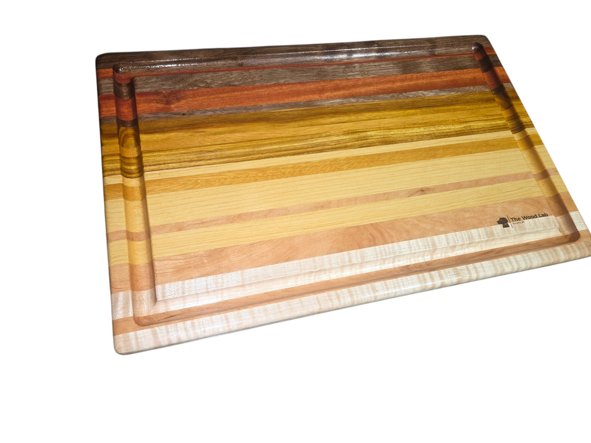 Sunset Juice Groove Cutting Board #2984