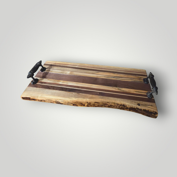 Live Edge Handled Charcuterie Board 1816
