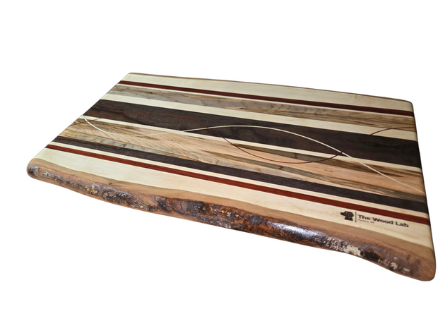 Live Edge Woven Cutting Board 1644