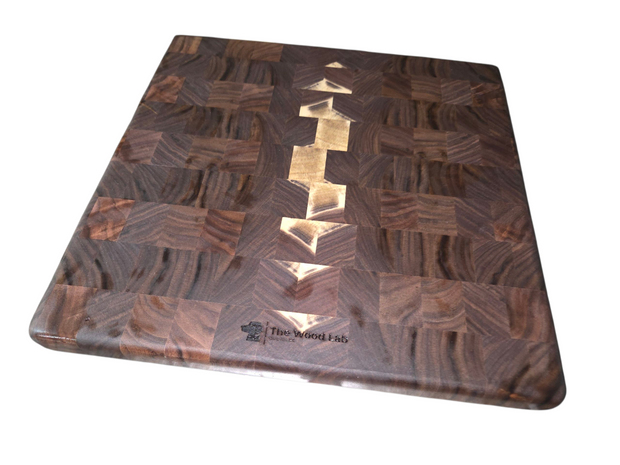 Small Walnut Endgrain Cutting Board 1636