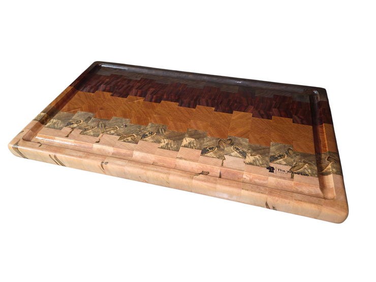 Gradient Juice Groove Endgrain Cutting Board 1630