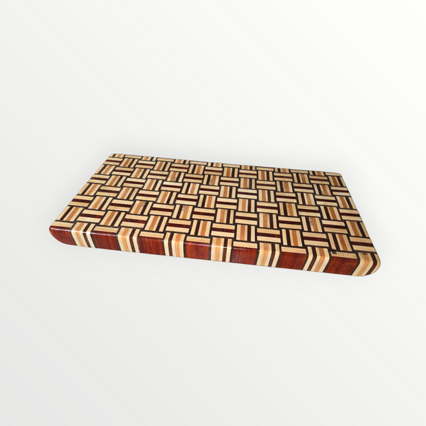 Basket Weave Endgrain Cutting Board 1747